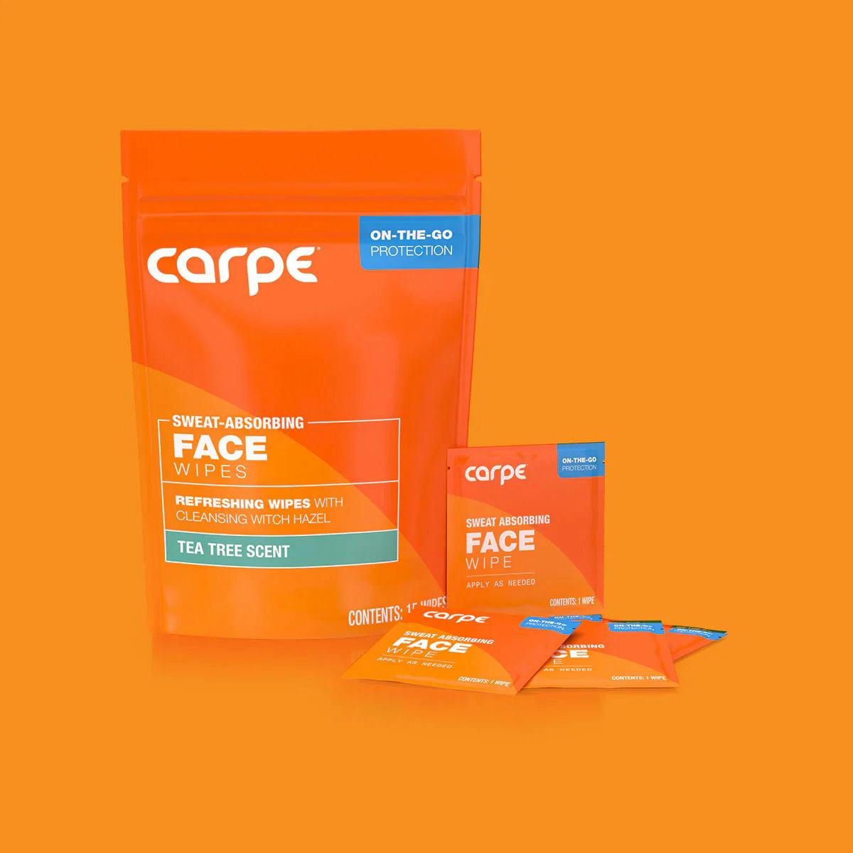 Carpe Face Wipes - 15 Pack
