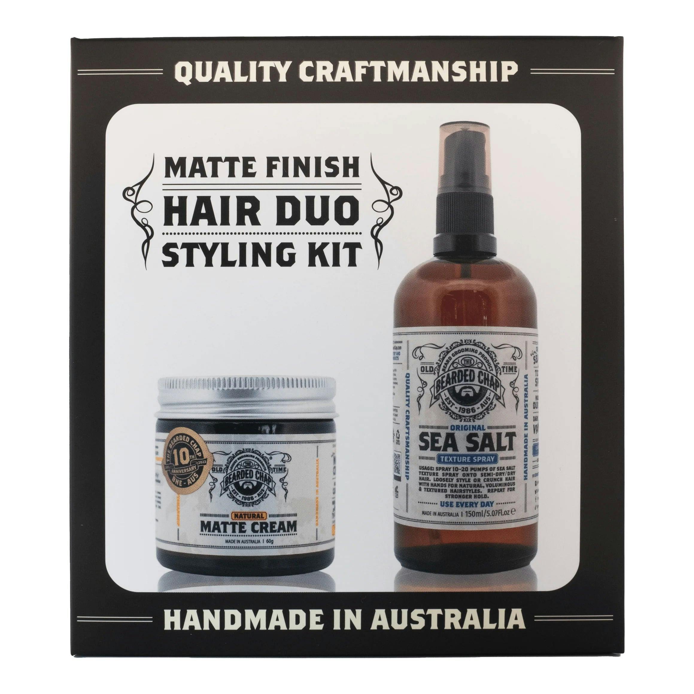 The Bearded Chap Matte Styling Duo Kit