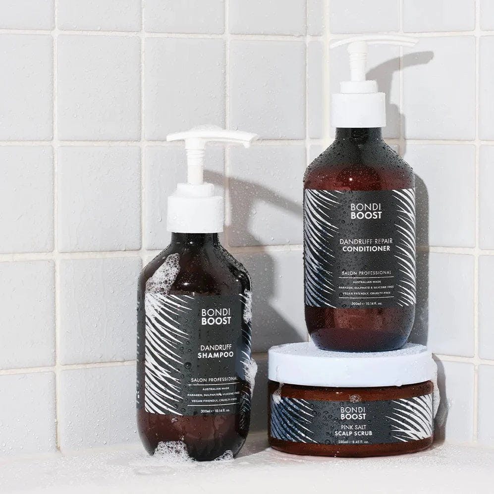 Bondi Boost Dandruff Shampoo and Conditioner 300ml Bundle