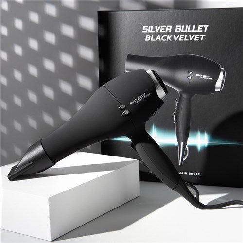 Silver Bullet Black Velvet Dryer - Black