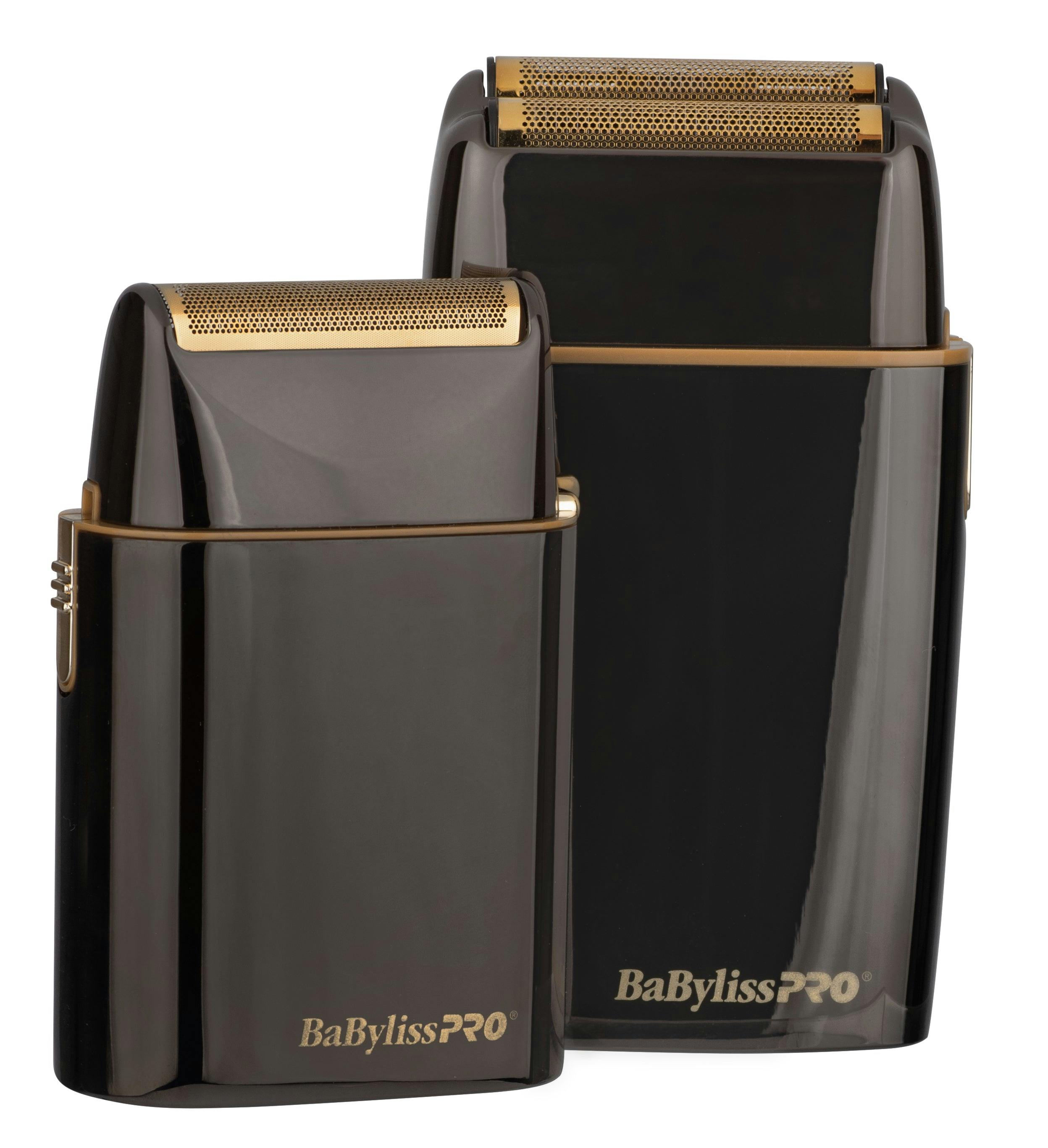 BaBylissPRO Duo Single & Double Foil Shavers - Gunmetal