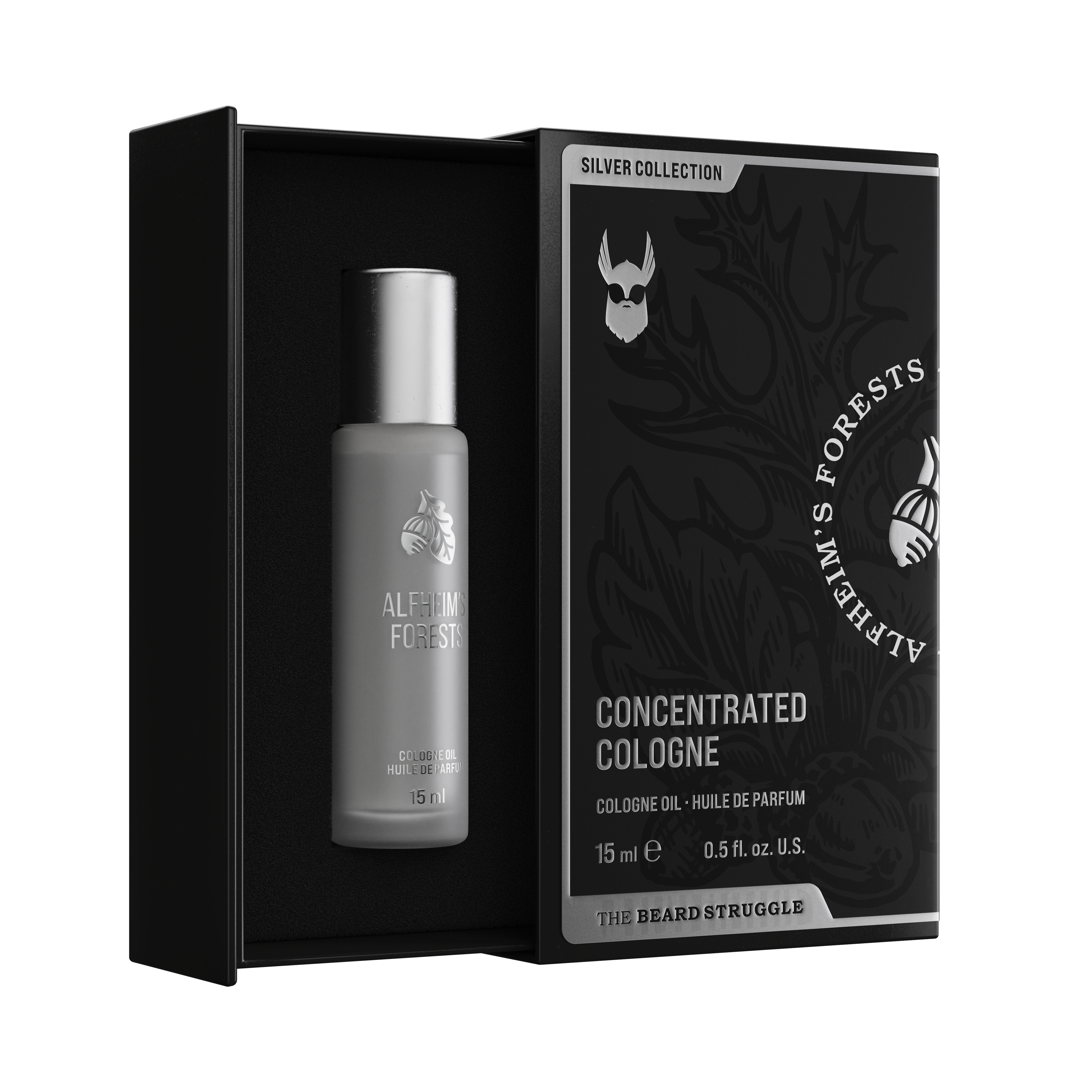 The Beard Struggle Concentrated Cologne Silver Collection 15ml