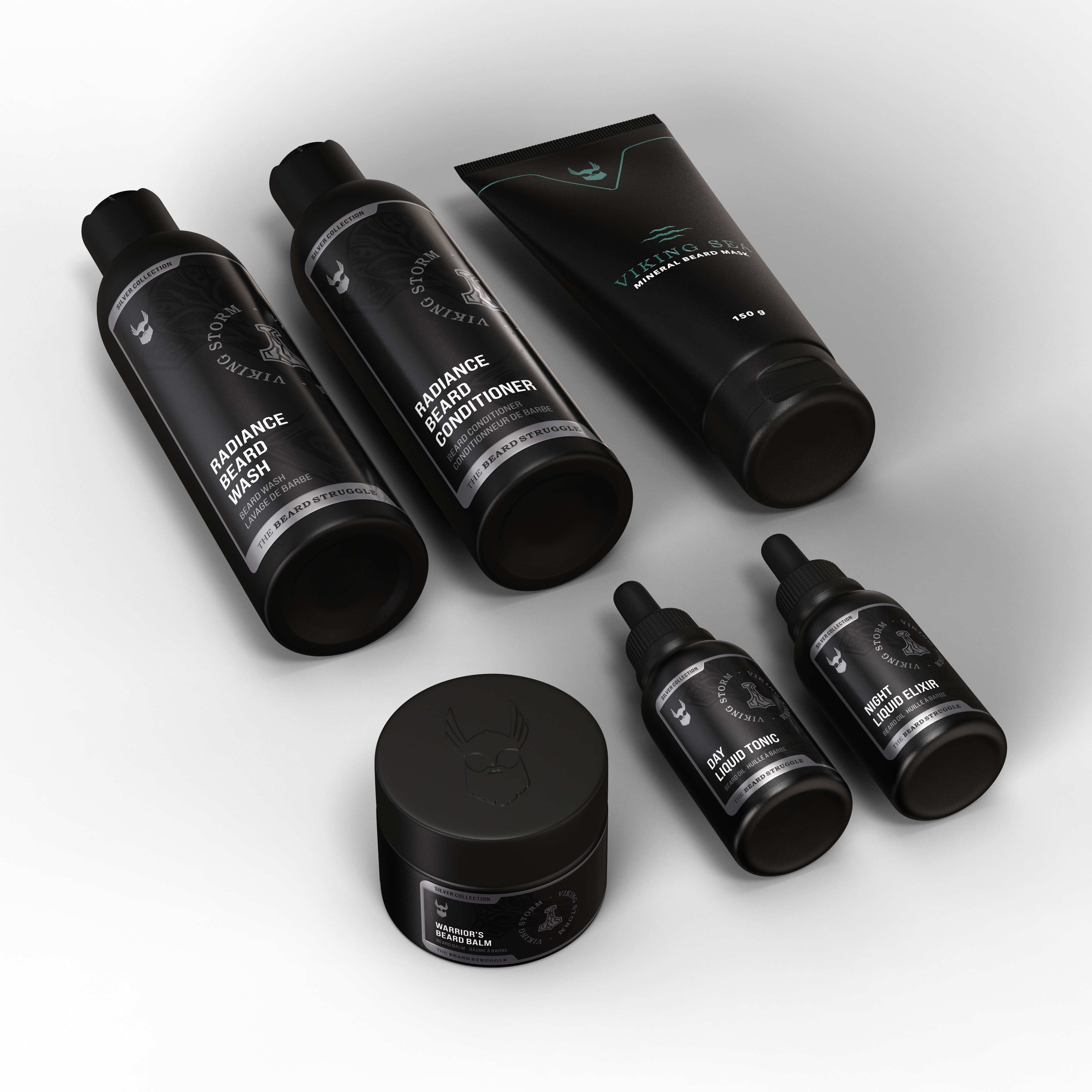 The Beard Struggle The Complete Kit Silver Collection