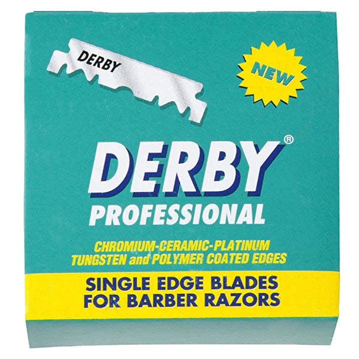 Wahl Derby Professional Blades (100) Single Edge Blades