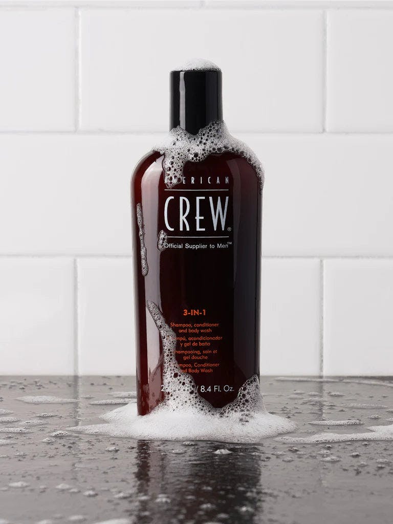 American Crew Classic 3-in-1 Shampoo Conditioner and Body Wash 250ml