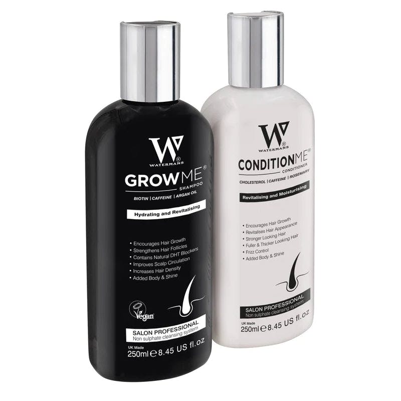 Watermans Hair Growth Shampoo & Conditioner 250ml Duo Bundle
