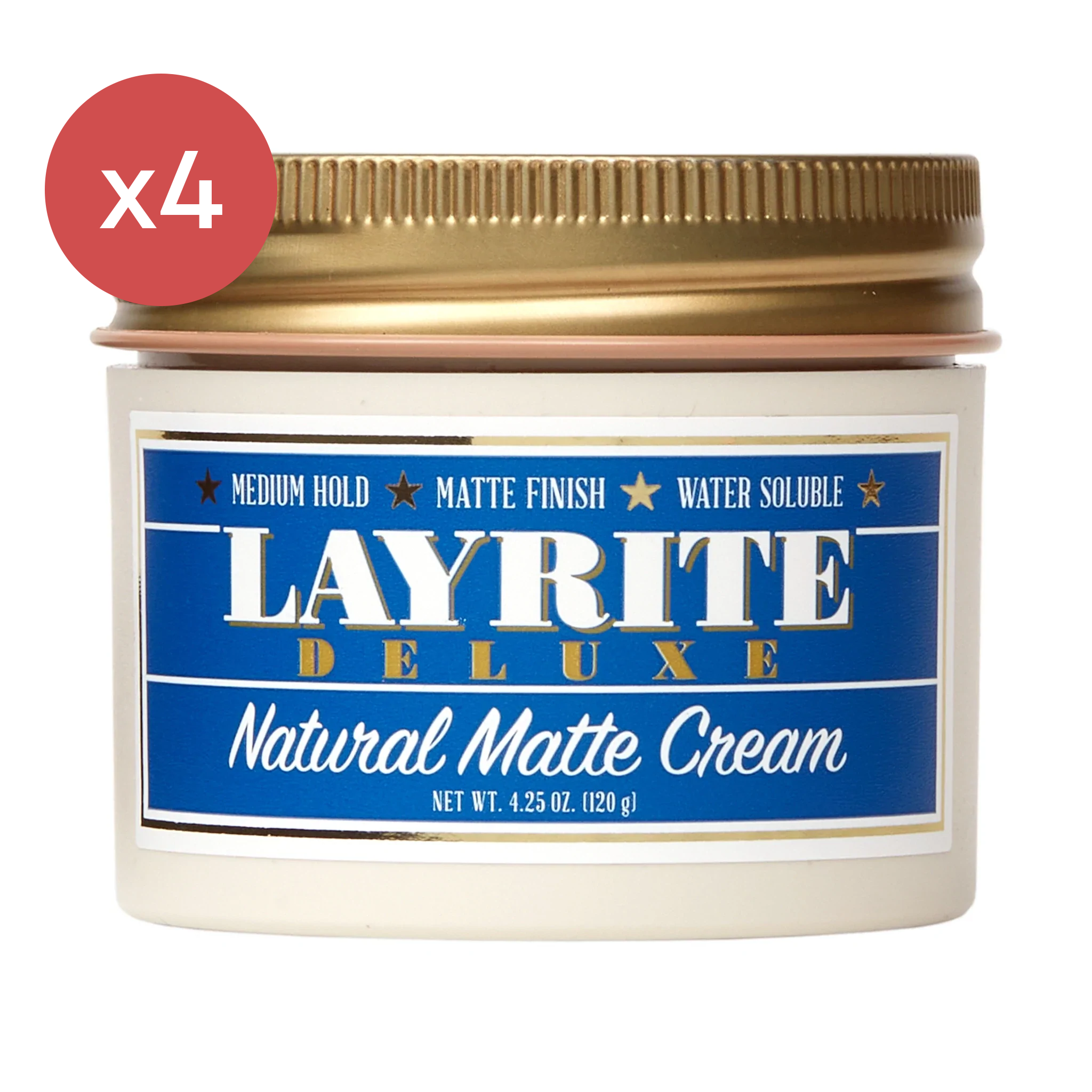 Layrite Natural Matte Cream Quad