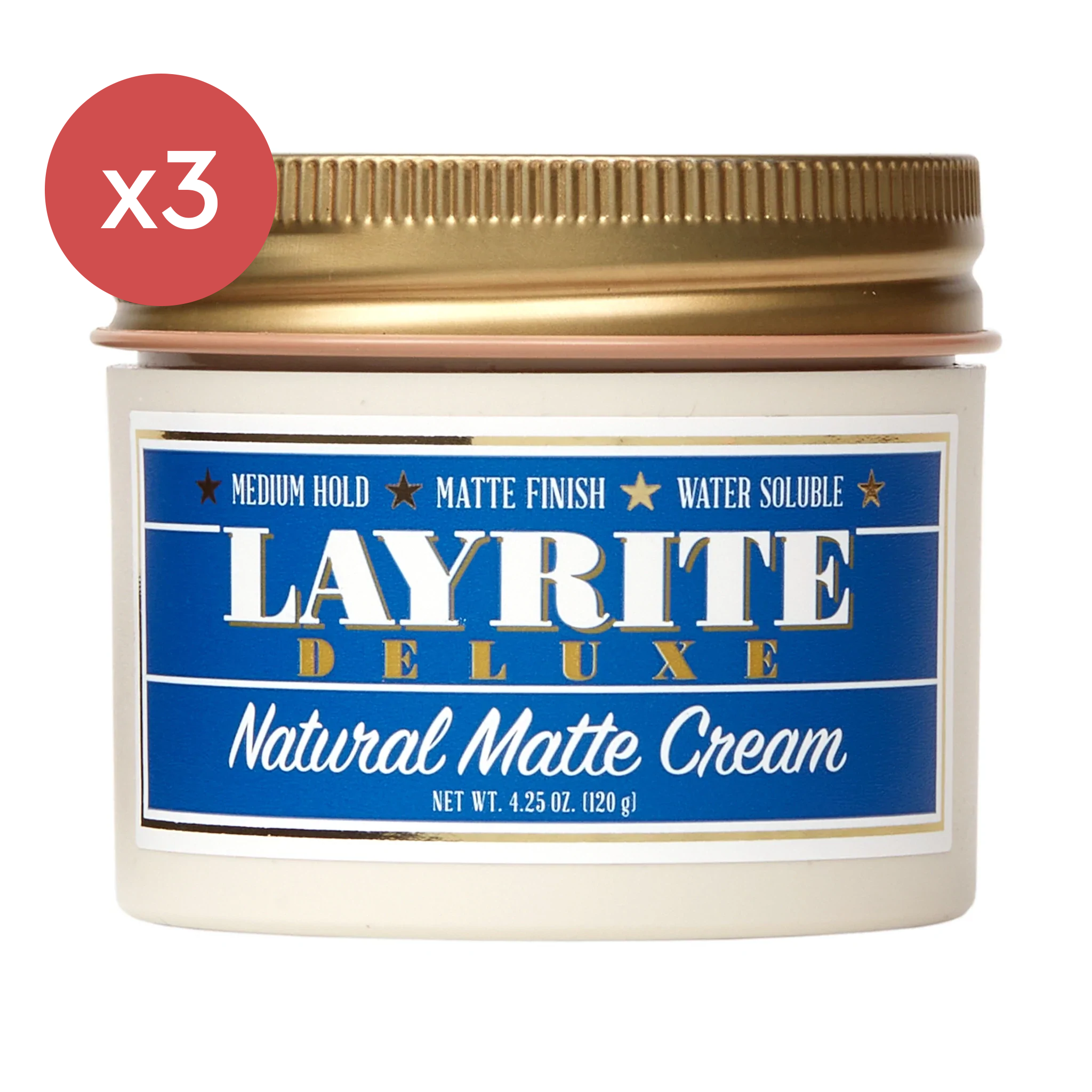 Layrite Natural Matte Cream Trio
