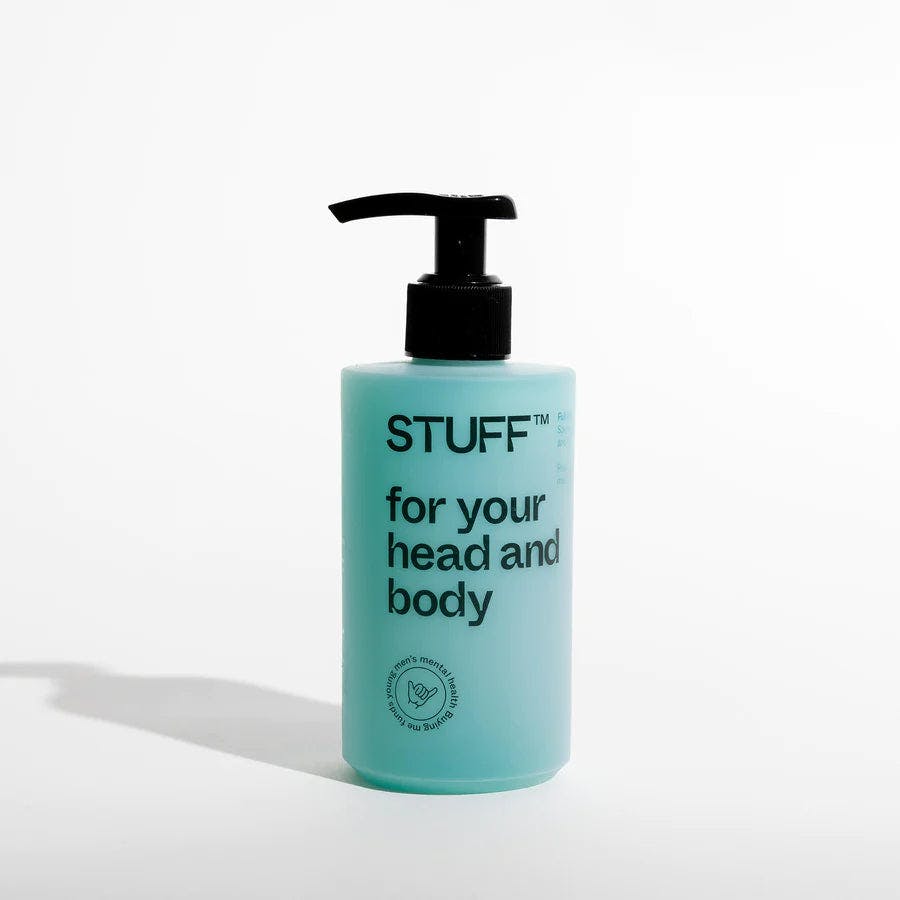 STUFF Men's Spearmint and Pine Shampoo & Body Wash 240ml