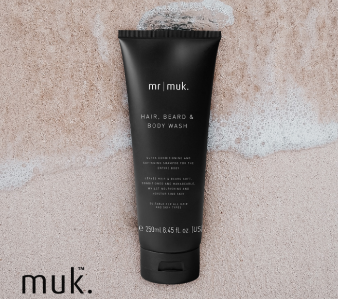 Muk Mr Muk Hair Beard & Body Shampoo 250ml