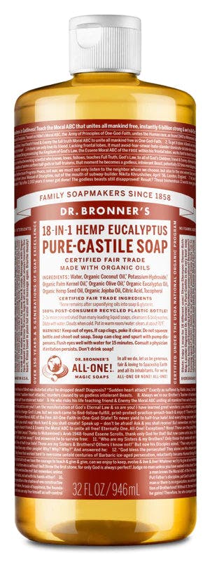 Dr. Bronner's Pure-Castile Soap Liquid Eucalyptus 946ml