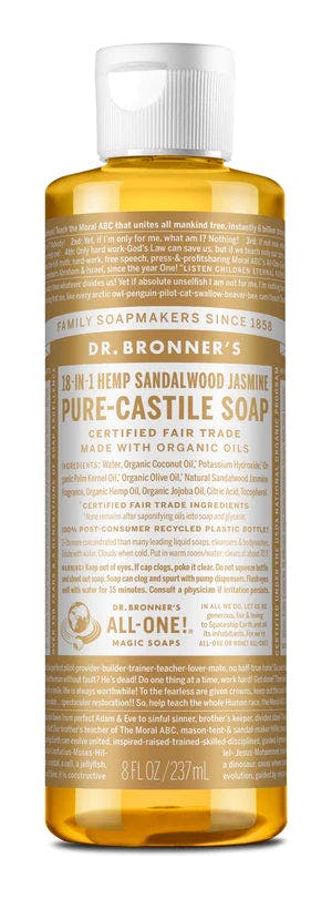 Dr. Bronner's Pure-Castile Soap Liquid Sandalwood Jasmine 237ml