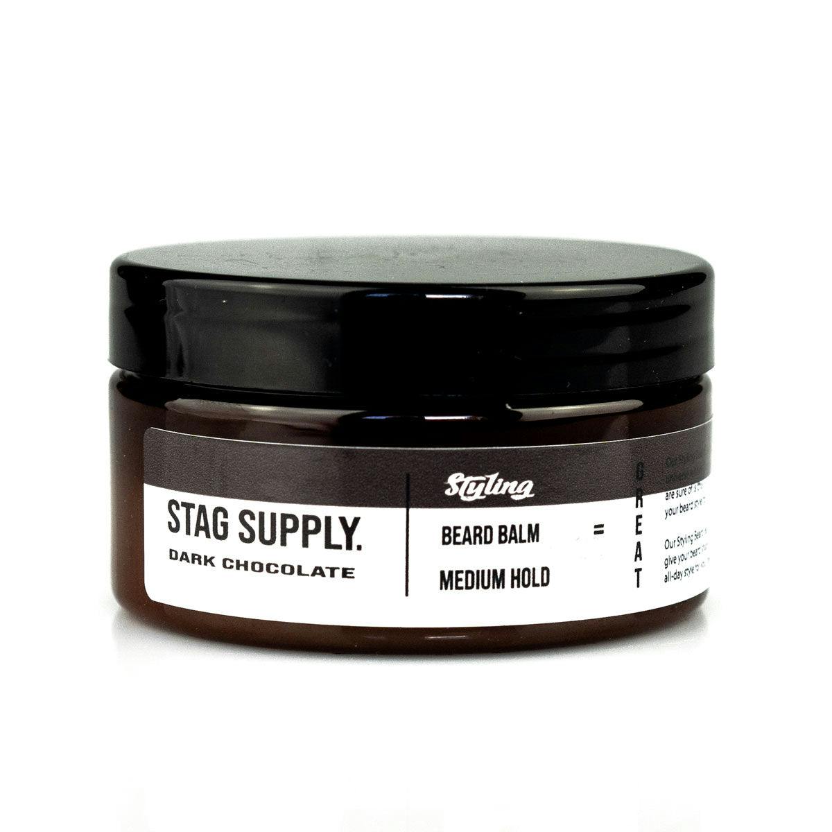 Stag Supply Styling Beard Balm - Dark Chocolate 100ml