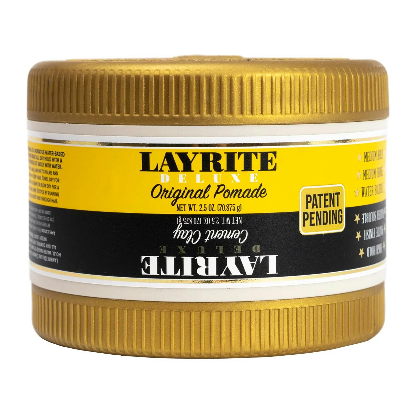 Layrite Dual Chamber Cement Clay & Original Pomade