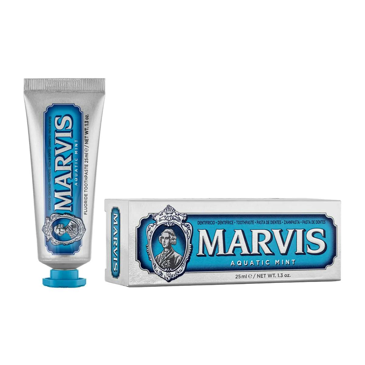 Marvis Travel Size Aquatic Mint Toothpaste 25ml