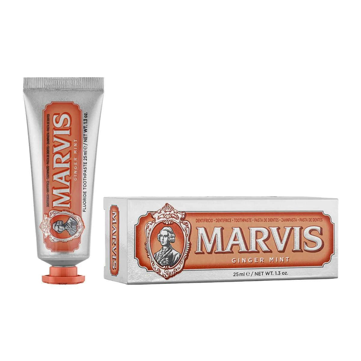 Marvis Travel Size Ginger Mint Toothpaste 25ml