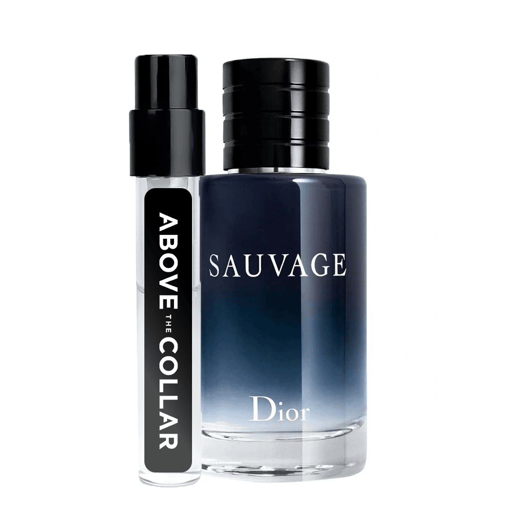 Dior sauvage sample clearance